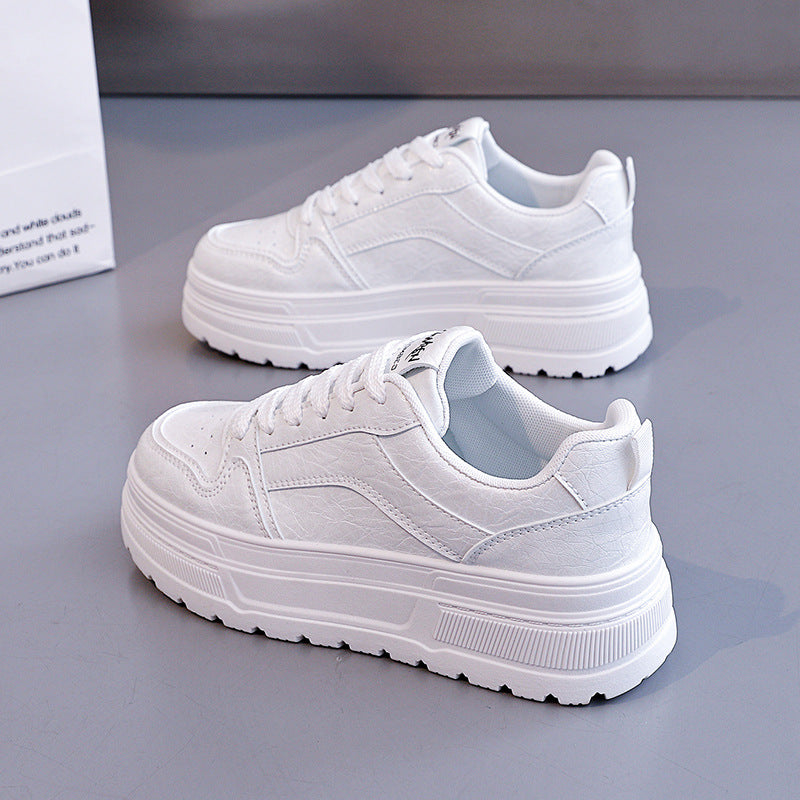 Damen Sneaker Sportlich Lässig Dicke Sohle