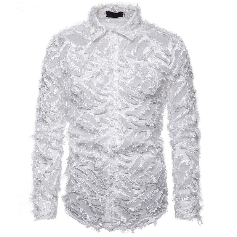 Herren Hemd Modern Strukturiert Elegant Berlin Style
