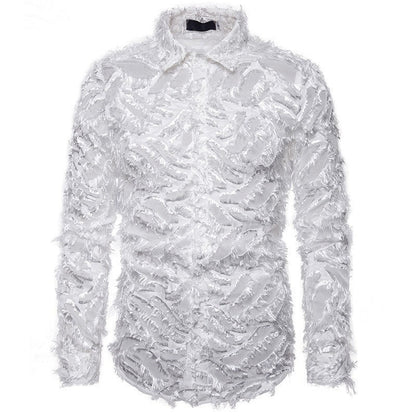 Herren Hemd Modern Strukturiert Elegant Berlin Style