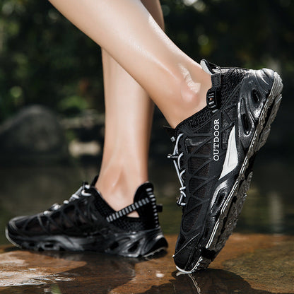 Damen Sport Schuhe Atmungsaktiv Rutschfest Outdoor