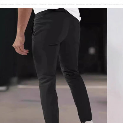 Herren Chinos Slim Fit Modern Grau