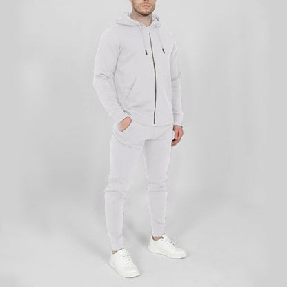 Herren Sportanzug Kapuzenjacke Elastisch Modern