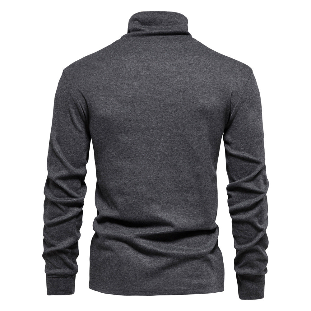 Herren Rollkragenpullover Hochwertig Elegantes Design