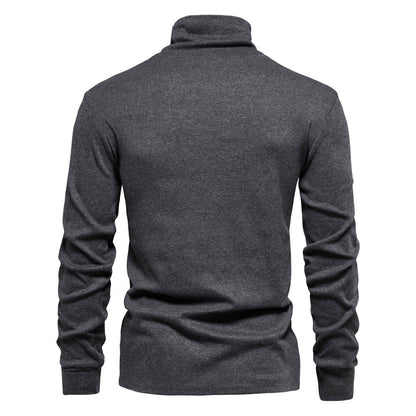 Herren Rollkragenpullover Hochwertig Elegantes Design