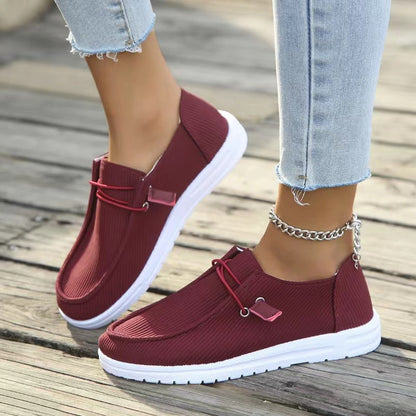 Damen Slipper Modern Elastisch Riffle Design