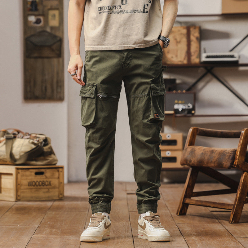 Herren Cargo-Hose Modern Freizeit Hose Bequem