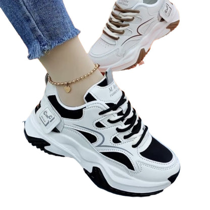 Damen Sneaker Bequem Laufschuhe Sportlich Modern