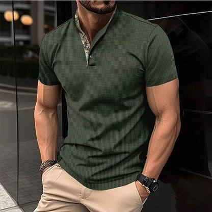 Herren Poloshirt Kurzarm Modern mit Kragen