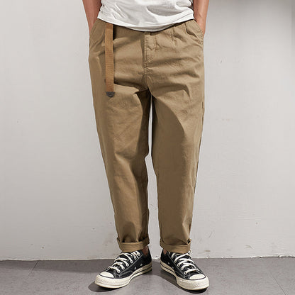 Herren Cargo-Hose Bequem Verstellbar Mit Tiefen Taschen