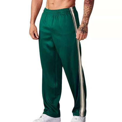Herren Sport Hose mit Streifen Bequem Freizeit