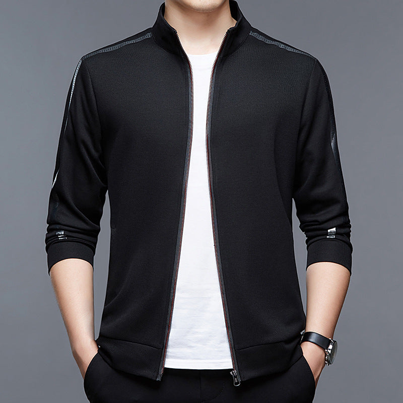 Herren Outdoorjacke atmungsaktiv mit Stehkragen