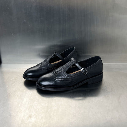 Damen Slipper Elegante Schnalle Luxus Design - BerlinGlamour
