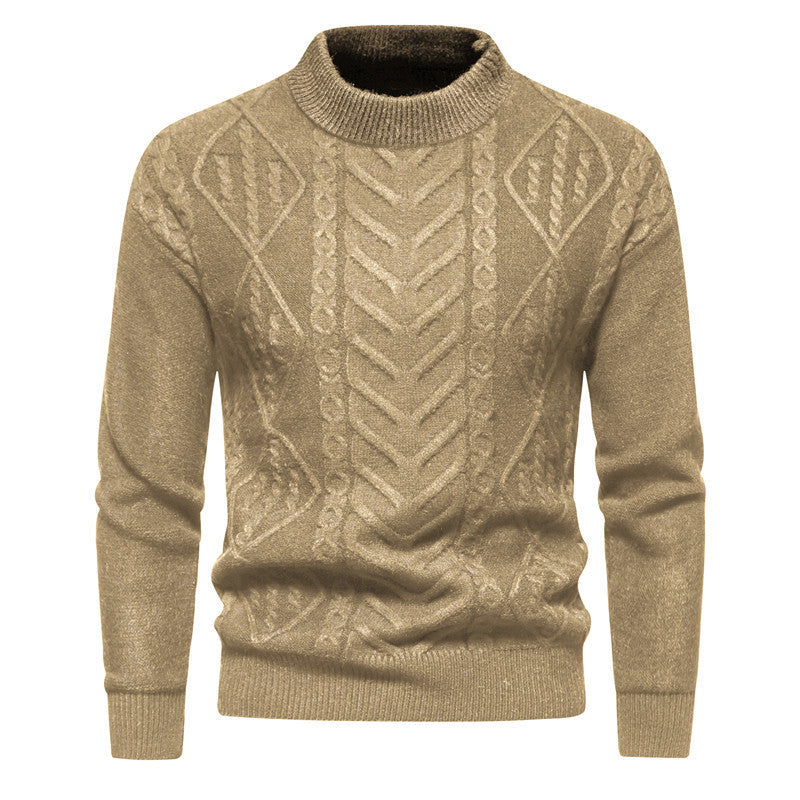Herren Pullover Strick mit Muster Modern Geschmack