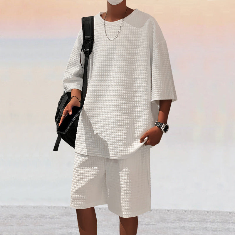 Herren Sport Set atmungsaktiv Locker Sitzend