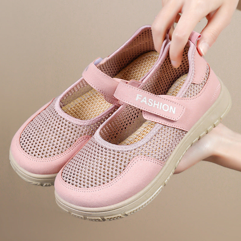 Damen Sneaker Schuhe Slip-On Bequem Atmungsaktiv
