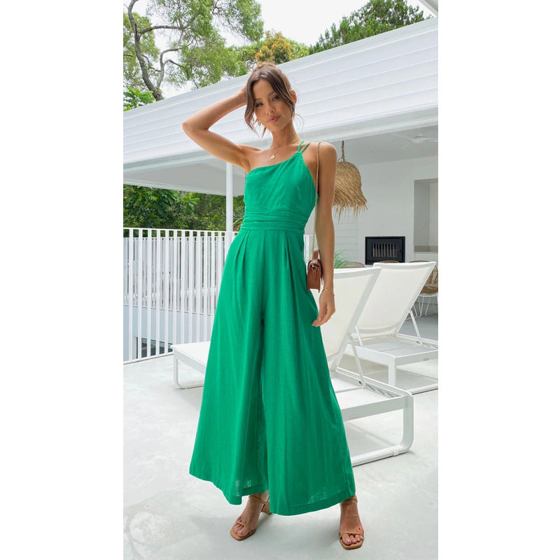 Schicke Jumpsuit mit Rückenausschnitt Damen