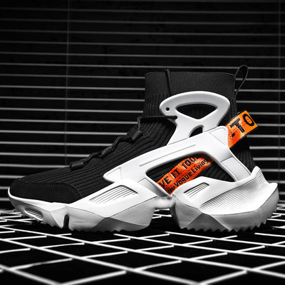 Damen Sneaker High-Top Modern Futuristisch Design