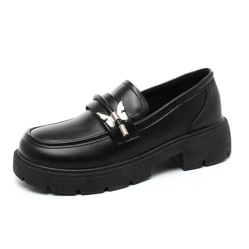 Damen Loafers Chunky robuste Sohle modisch