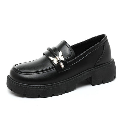 Damen Loafers Chunky robuste Sohle modisch