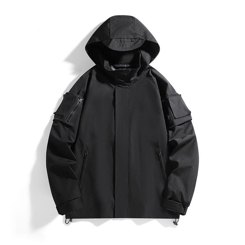 Wasserdichte Herren Outdoor-Jacke Modern Funktionell
