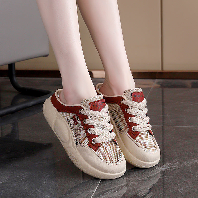 Damen Clogsneaker Atmungsaktiv Bequem Sportlich