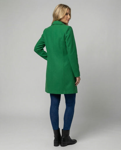 Damen Blazer Lang Damen mit Struktur