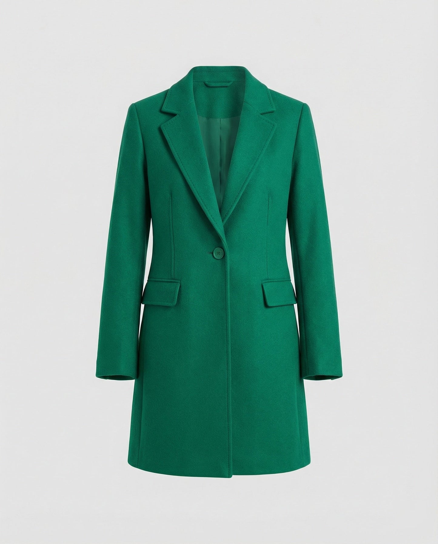 Damen Blazer Lang Damen mit Struktur