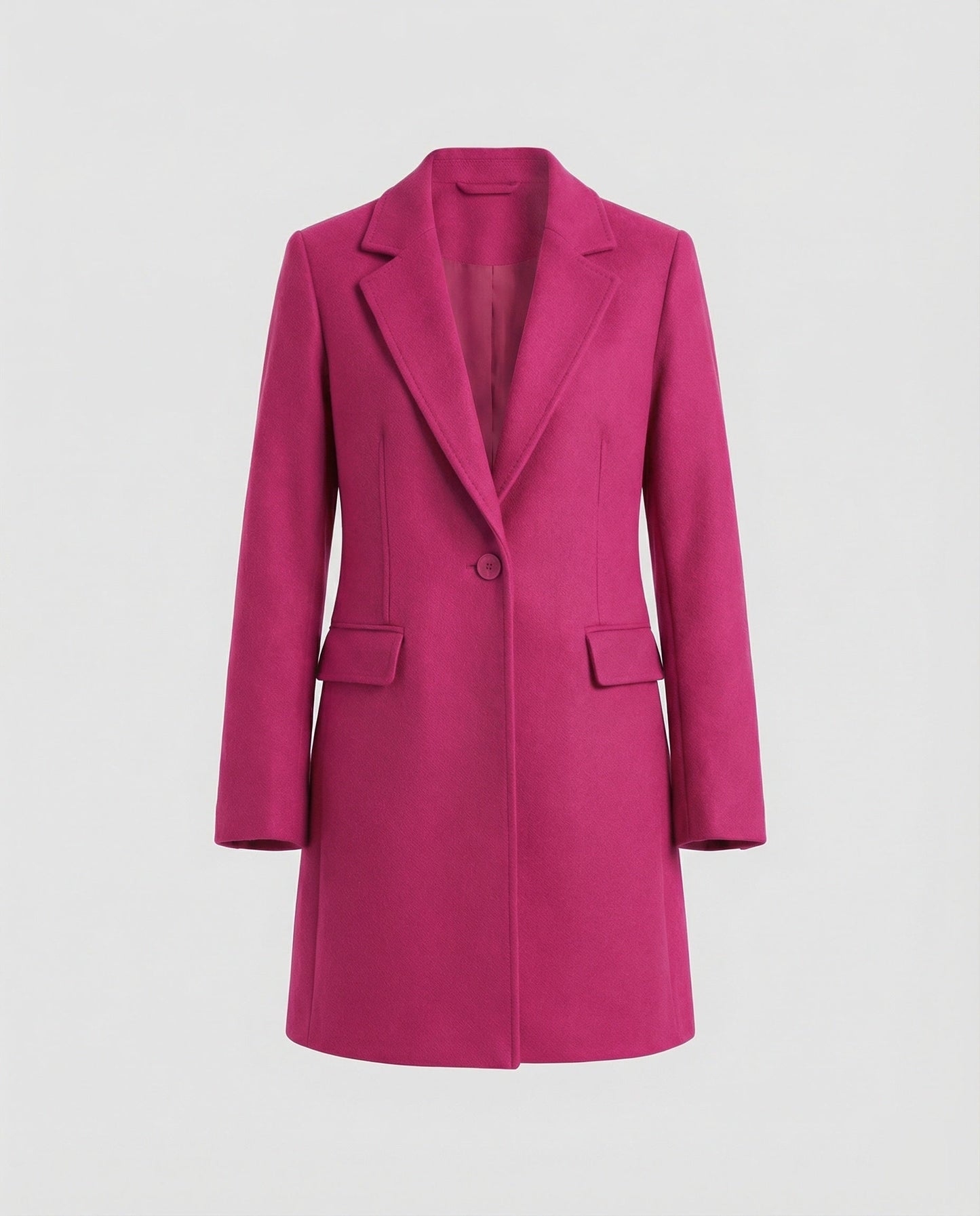 Damen Blazer Lang Damen mit Struktur