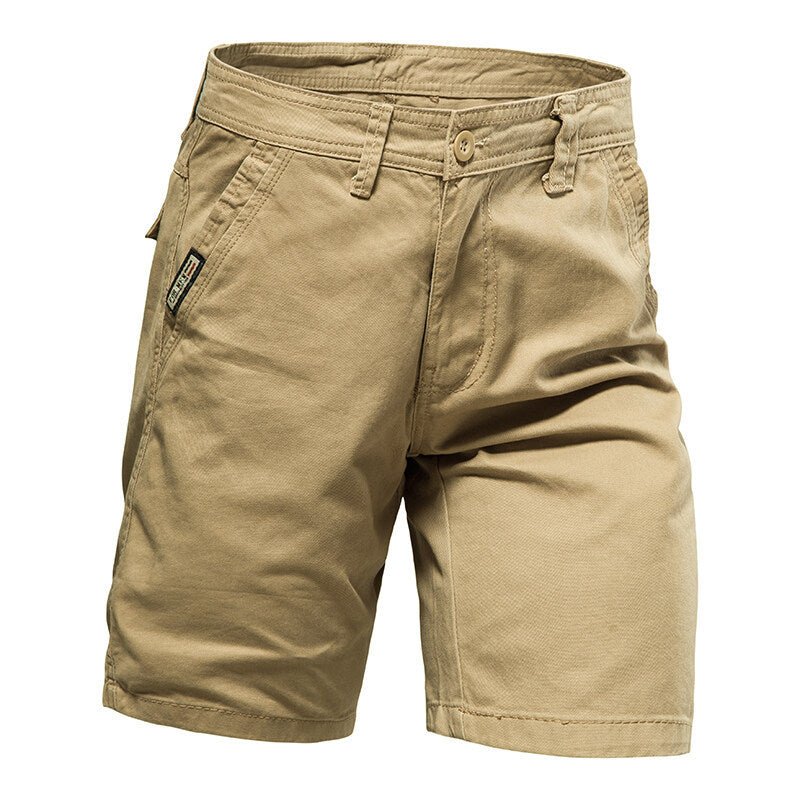 Herren Shorts Baumwolle Elegant Mit Taschen Sommer