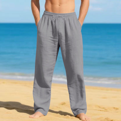 Herren leichte Strandhose mit verstellbarem Bund BerlinGlamour 

→ Herren leichte Strandhose, einzig verstellbarer Bund, Berliner Glamour