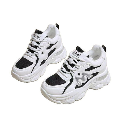Damen Sneaker bequem elastisch mit dämpfender Sohle