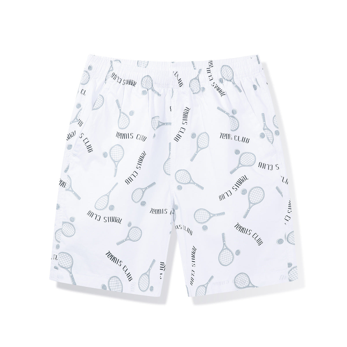 Herren Badeshorts Tennis Motiv Elastisch