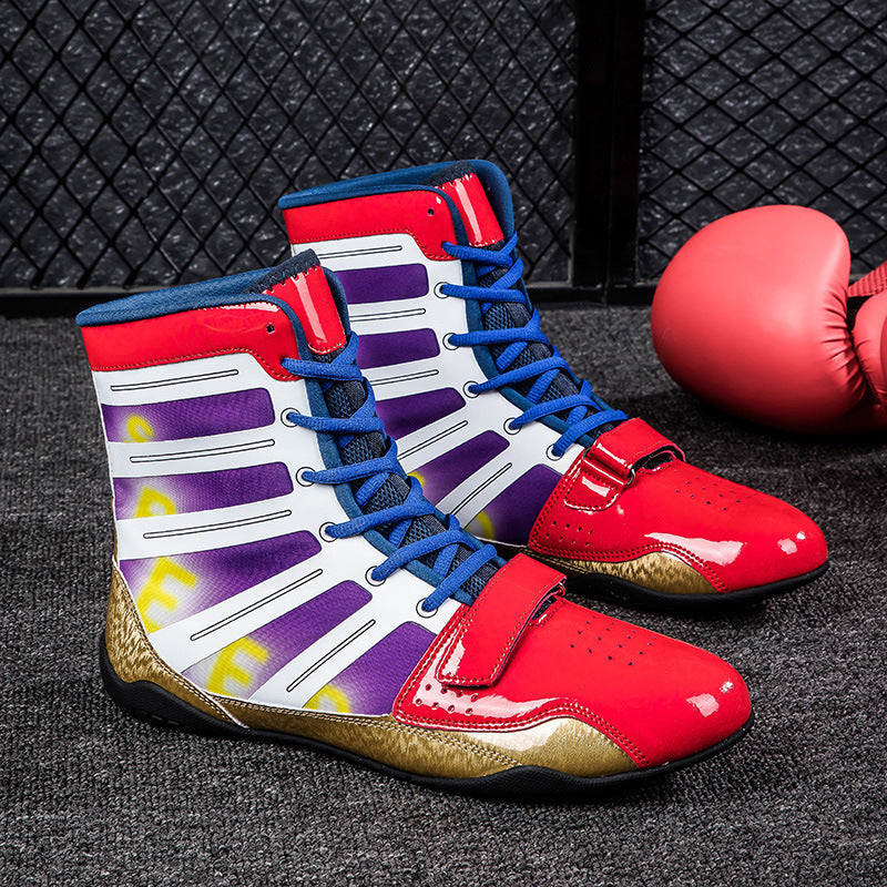 Damenschuhe Boxschuhe Knöchelschutz Rutschfest Mode