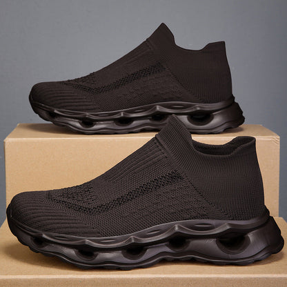 Damen Sneaker Sportlich Elastisch Dämpfend Komfort
