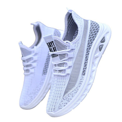 Damen Sneaker atmungsaktiv Flexible Freizeitschuhe Bequem