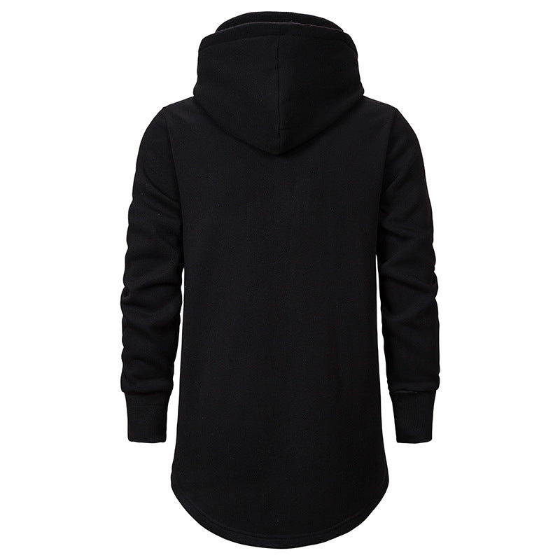 Herren Hoodie Modern Asymmetrisch Kängurutasche