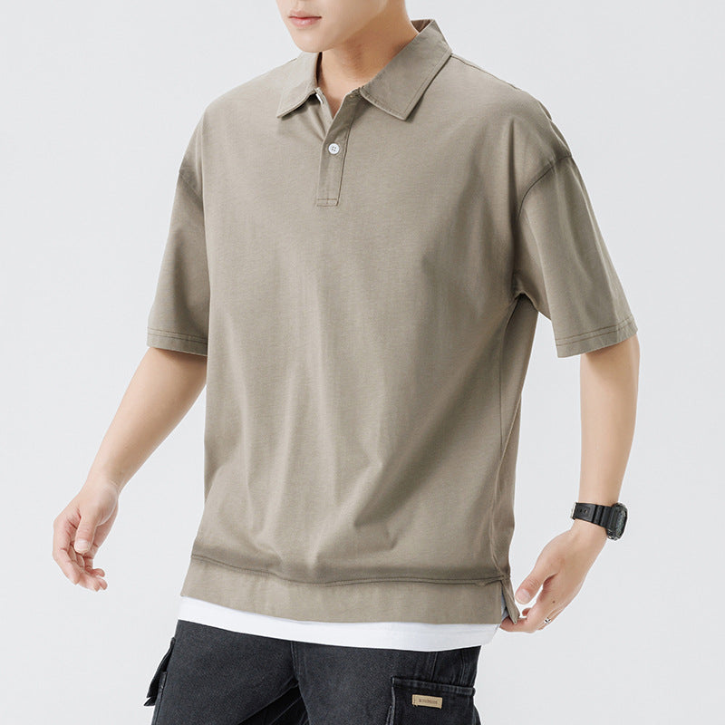 Herren Poloshirt Modern atmungsaktiv Trendig - BerlinGlamour