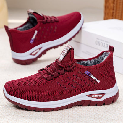 Damen Laufschuhe Bequem Atmungsaktiv mit Dämpfung