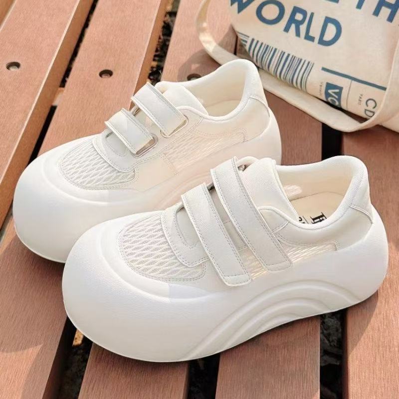 Damen Sneaker Plateau Schuhe Atmungsaktiv Mesh - BerlinGlamour