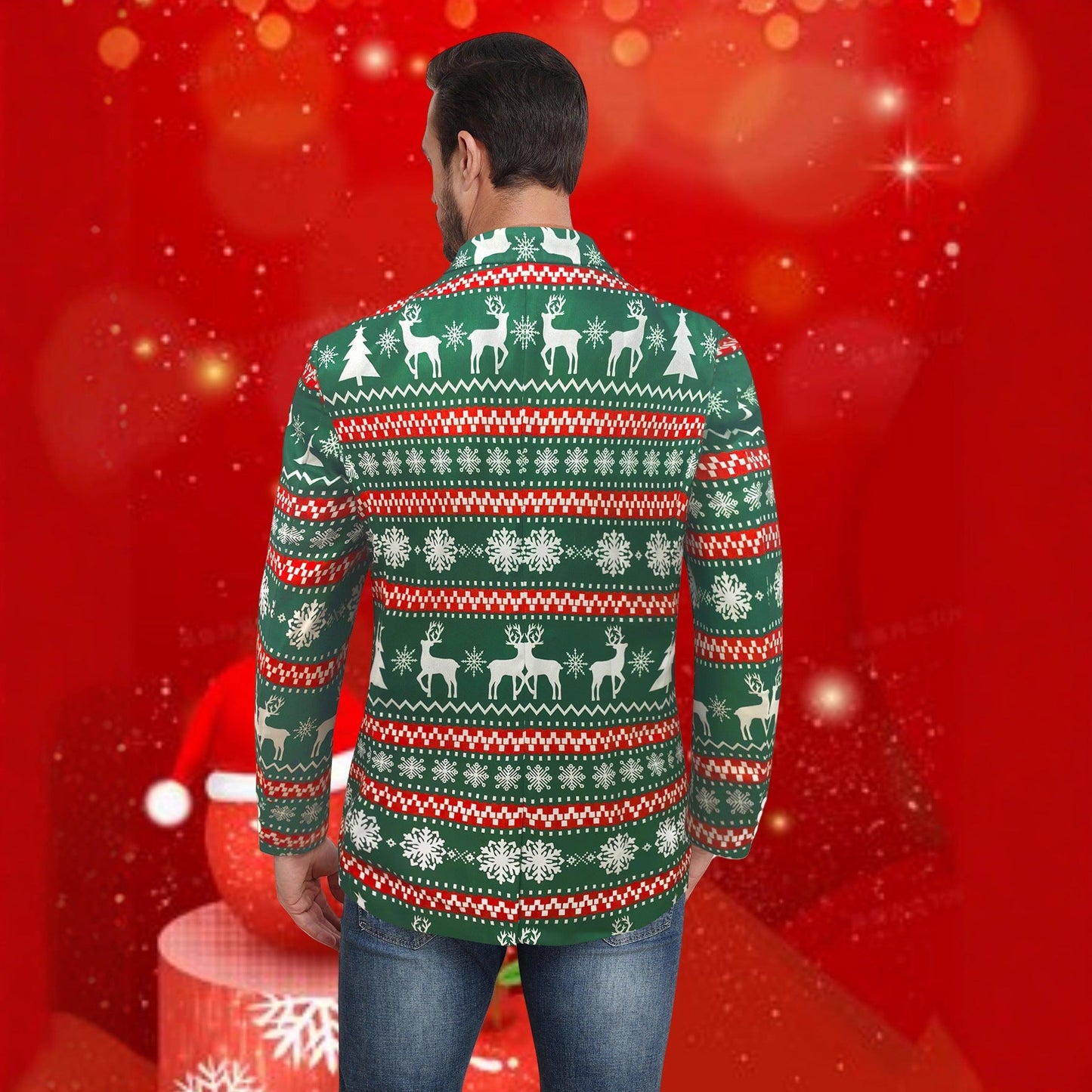 Herren Weihnachtsblazer Elegant Berlin Style