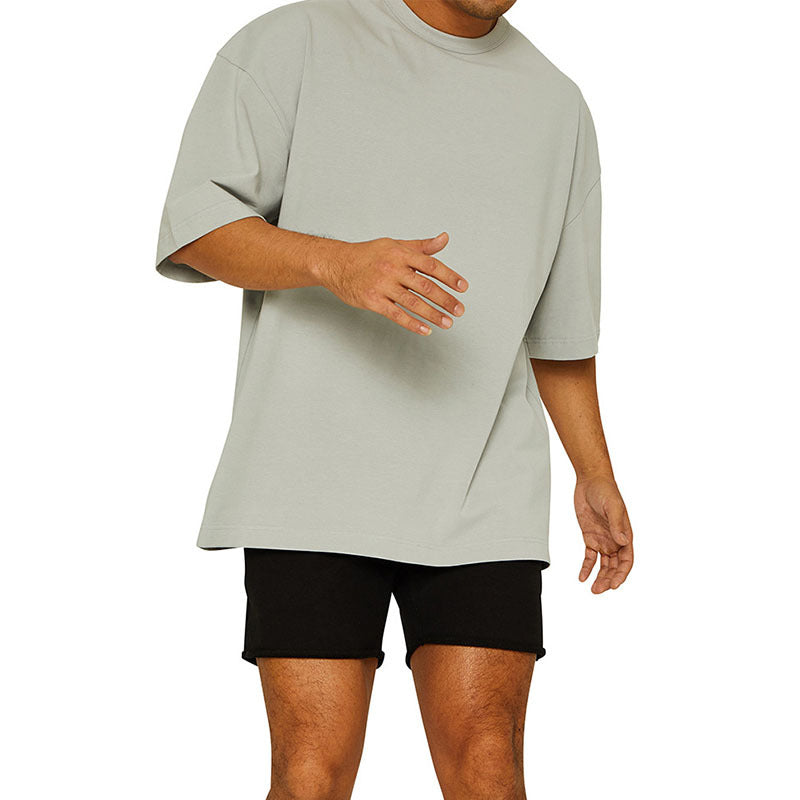 Herren T-Shirt Oversize atmungsaktiv Baumwolle Berlin