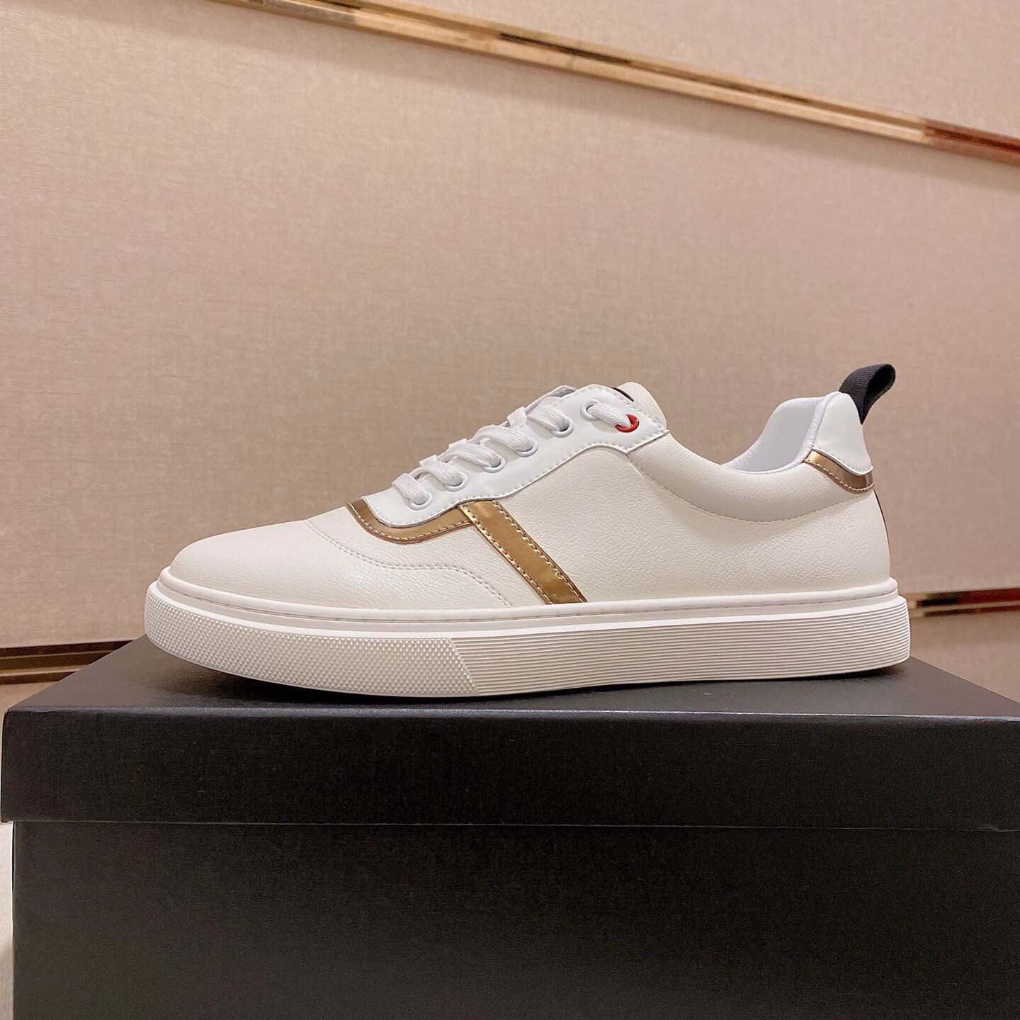 Damen Sneaker Sportlich Elegant Lederoberfläche Modern