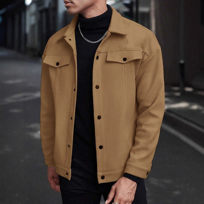 Herren Overshirt Jacke Modern Trendy