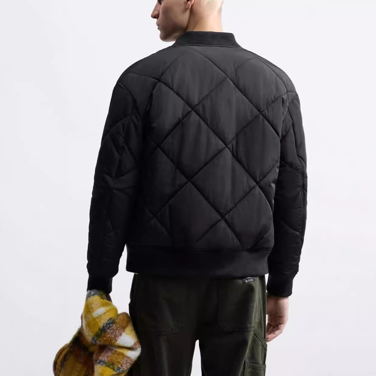 Herren Steppjacke Sportlich mit Taschen
