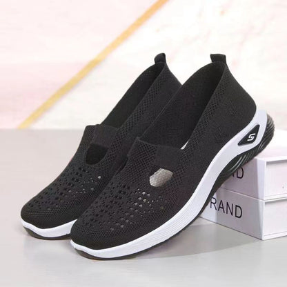 Damen Sneaker Slip-On atmungsaktiv flexibel