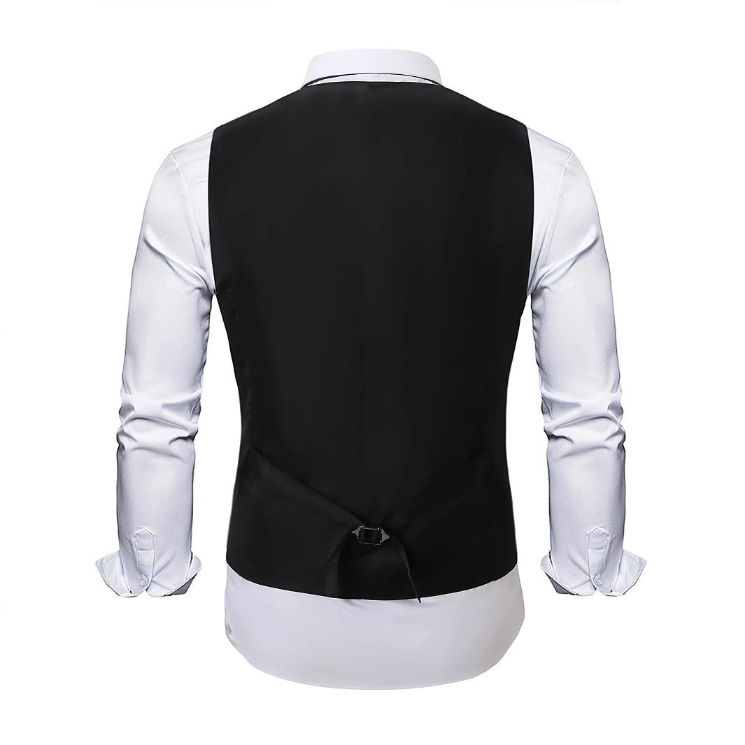 Elegante Herren Weste mit Paisley Muster Modern