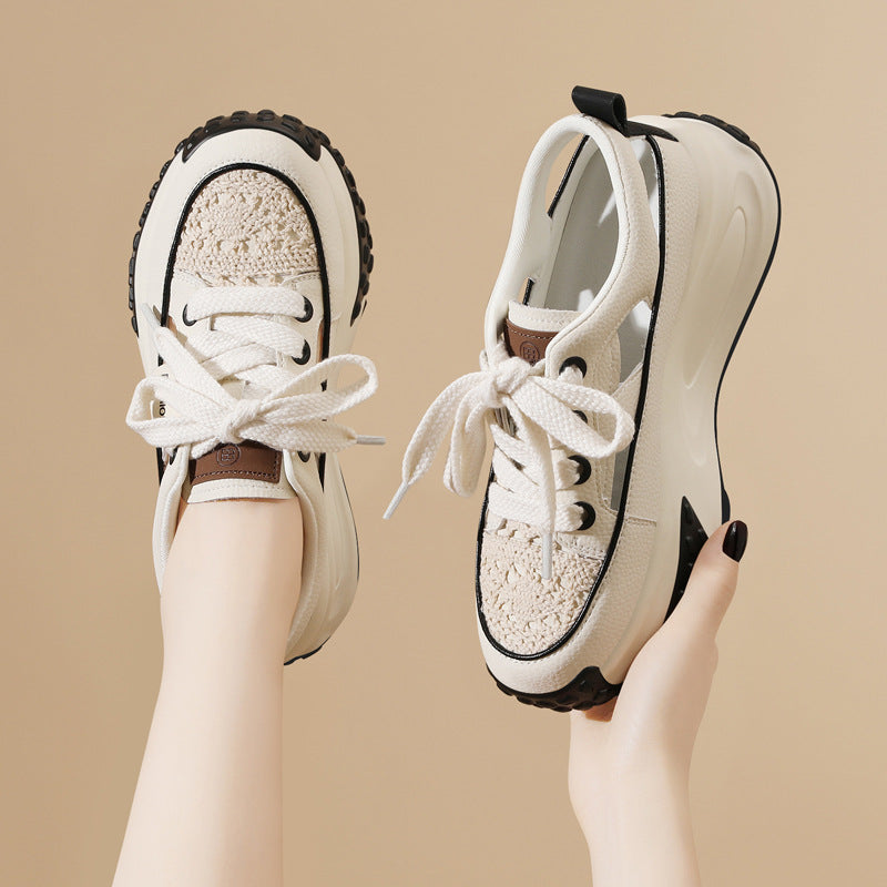 Damen Sneaker Atmungsaktiv Komfort Mesh Oberfläche - BerlinGlamour