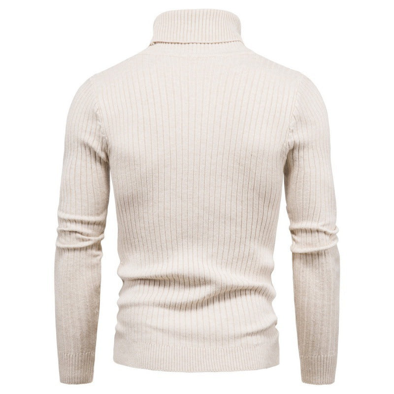 Herren Rollkragenpullover Zopfmuster Elegante Geschenkidee