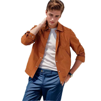 Herren Übergangsjacke Modern mit Taschen Wasserabweisend