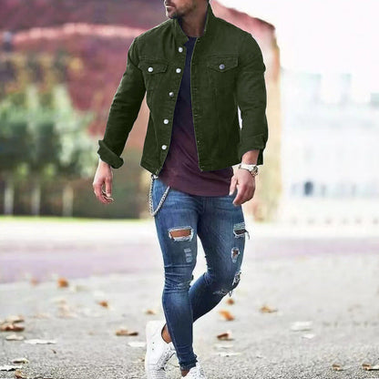 Herren Lederjacke Modern Glamour Style